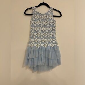 Biscotti blue dress girls size 8